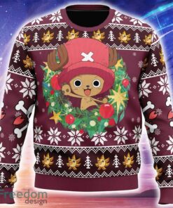 Christmas Tony Tony Chopper One Piece Knitted Xmas Sweater Trending Holidays For Men Women Fans