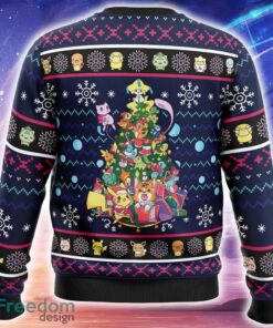 Christmas Tree Pokemon Ugly Christmas 3D Sweater Trending Holidays For Men Women Fans - Christmas Tree Pokemon Ugly Christmas Sweater_2