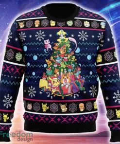 Christmas Tree Pokemon Ugly Christmas 3D Sweater Trending Holidays For Men Women Fans Christmas Tree Pokemon Ugly Christmas 3D Sweater Trending Holidays For Men Women Fans