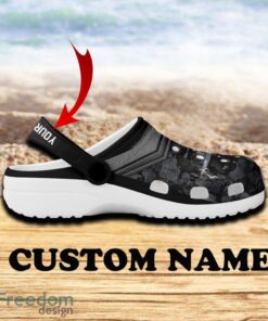Chrysler Car 3D Clog Shoes Gray Color For Men Women Gift Fans Summer Custom Name - Chrysler Car 3D Clog Shoes Gray Color Custom Name_3