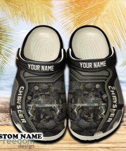 Chrysler Car 3D Clog Shoes Gray Color For Men Women Gift Fans Summer Custom Name