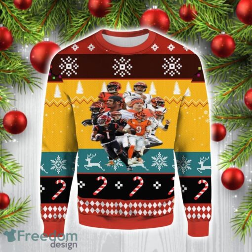 Cincinnati Bengals Christmas Gift Ugly Christmas Sweater For Men And Women Vintage Product Photo 1