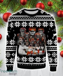 Cincinnati Bengals Color Splash Christmas Gift Ugly Christmas Sweater For Men And Women