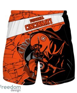 Cincinnati Football Team Personalized Name Number Hawaiian Shirt And Shorts Team Gift Product Photo 2