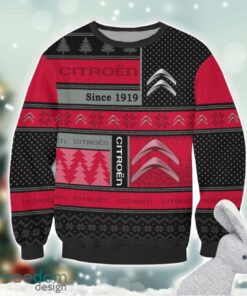 Citroen Logo Ugly Christmas Sweater For Fans Men And Women Christmas Gift Ideas Product Photo 2