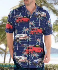 City of Humble, Texas, Humble Fire Rescue Hawaiian Shirt Beach Shirt For Men And Women Product Photo 3