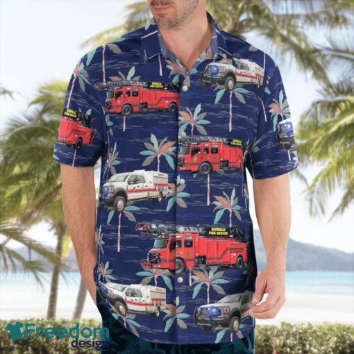 City of Humble, Texas, Humble Fire Rescue Hawaiian Shirt Beach Shirt For Men And Women Product Photo 3