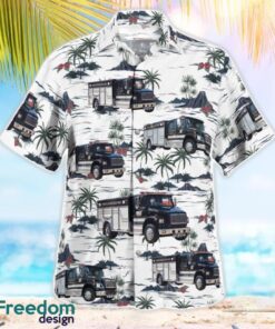 City of Latrobe Fire Department 3D Hawaiian Shirt Product Photo 2