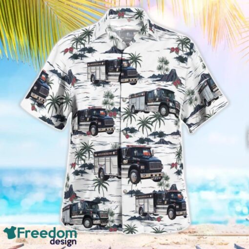 City of Latrobe Fire Department 3D Hawaiian Shirt Product Photo 2