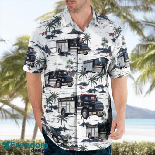 City of Latrobe Fire Department 3D Hawaiian Shirt Product Photo 3