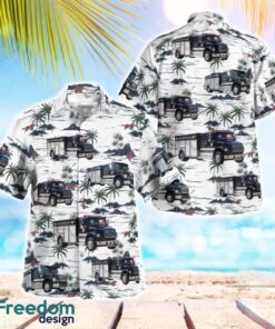 City of Latrobe Fire Department 3D Hawaiian Shirt Product Photo 1