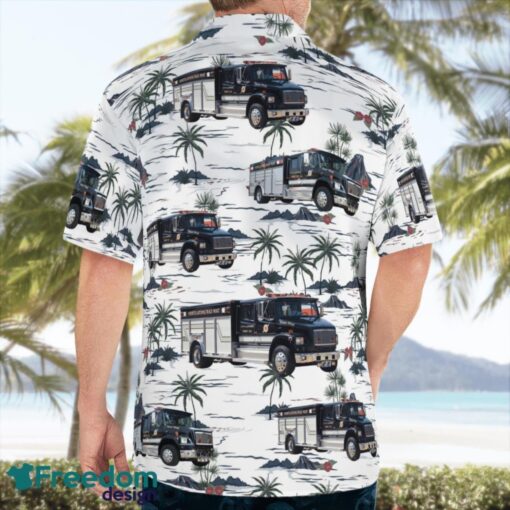 City of Latrobe Fire Department 3D Hawaiian Shirt Product Photo 4