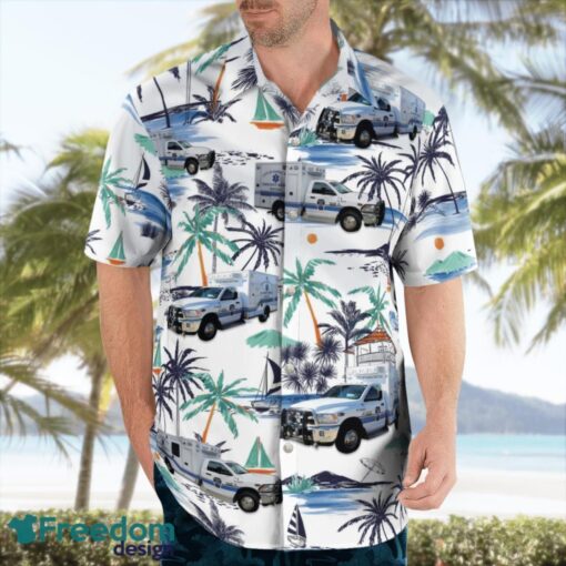 City of Nassau Bay EMS Hawaiian Shirt Beach Summer Shirt Product Photo 4