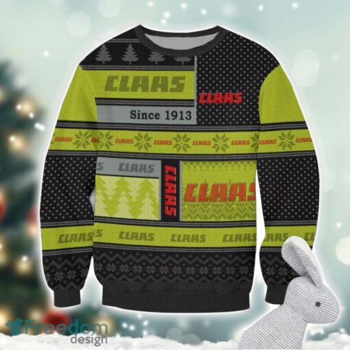 Claas Logo Ugly Christmas Sweater For Fans Men And Women Christmas Gift Ideas Product Photo 2