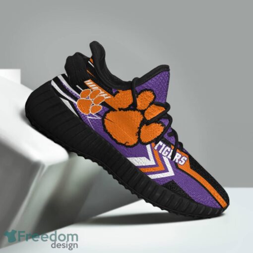 Clemson Tigers Speedsters Yeezy Running Shoes For Fans Gift Men Women - Clemson Tigers Speedsters Yeezy Boost Running Shoes_2