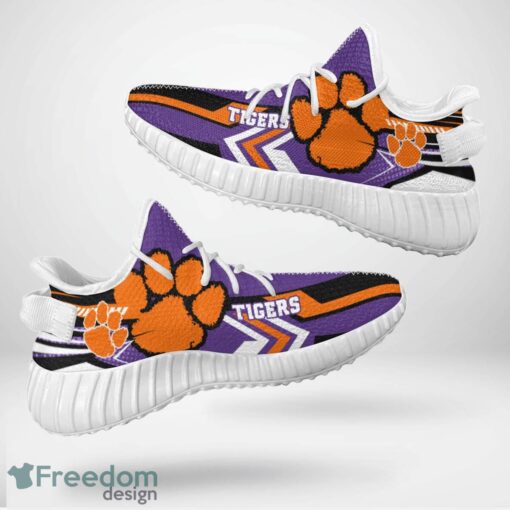 Clemson Tigers Speedsters Yeezy Running Shoes For Fans Gift Men Women - Clemson Tigers Speedsters Yeezy Boost Running Shoes_5