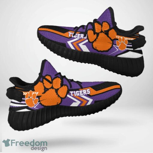 Clemson Tigers Speedsters Yeezy Running Shoes For Fans Gift Men Women - Clemson Tigers Speedsters Yeezy Boost Running Shoes_1