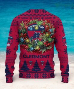 Clermont Foot Auvergne 63 Christmas Ugly Sweater 3D Gift For Men And Women Product Photo 3