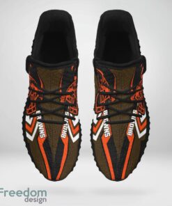 Cleveland Browns Speedsters Yeezy Running Shoes For Fans Gift Men Women - Cleveland Browns Speedsters Yeezy Boost Running Shoes_3