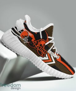 Cleveland Browns Speedsters Yeezy Running Shoes For Fans Gift Men Women - Cleveland Browns Speedsters Yeezy Boost Running Shoes_7