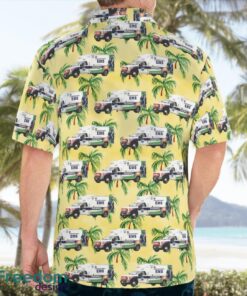 Cleveland County, North Carolina, Cleveland County EMS Aloha Hawaiian Shirt Product Photo 2