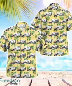 Cleveland County, North Carolina, Cleveland County EMS Aloha Hawaiian Shirt Product Photo 1