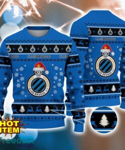 Club Brugge KV 3D Ugly Christmas  Sweater All Over Printed Sweater Christmas Gift