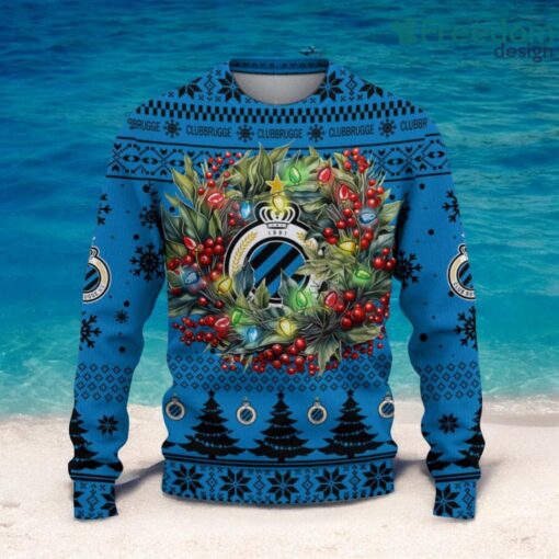 Club Brugge KV Christmas Ugly Sweater 3D Gift For Men And Women Product Photo 2