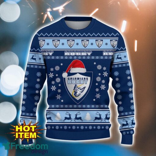 Colomiers rugby 3D Ugly Christmas Sweater For Men And Women Sport Fans Product Photo 2