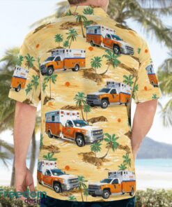 Colonie, Albany County, New York, Colonie EMS Hawaiian Shirt Product Photo 2