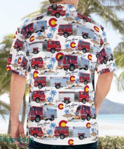 Colorado Manitou Springs Fire Department Beach Shirt For Team Product Photo 4