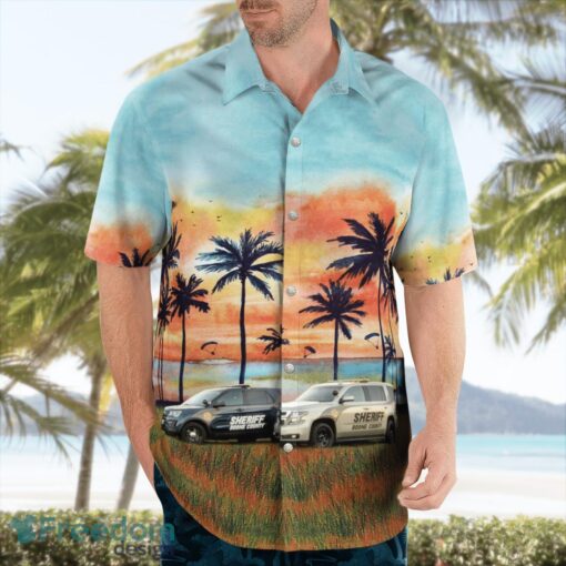 Columbia, Missouri, Boone County Sheriff Office Aloha Hawaiian Shirt Beach Gift Shirt Product Photo 4