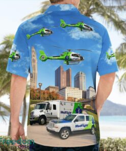 Columbus, Ohio, MedFlight Hawaiian Shirt Product Photo 2