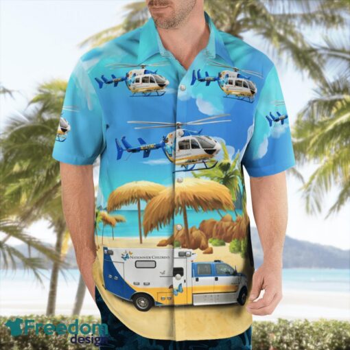 Columbus,Ohio, Nationwide Children's Hospital Hawaiian Shirt Beach Shirt For Men And Women Product Photo 3