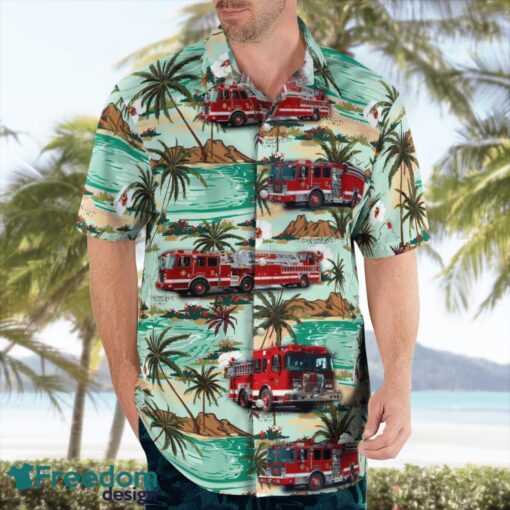 Connecticut Norwalk Fire Department Hawaiian Shirt Beach Shirt Summer Holiday Gift Product Photo 3