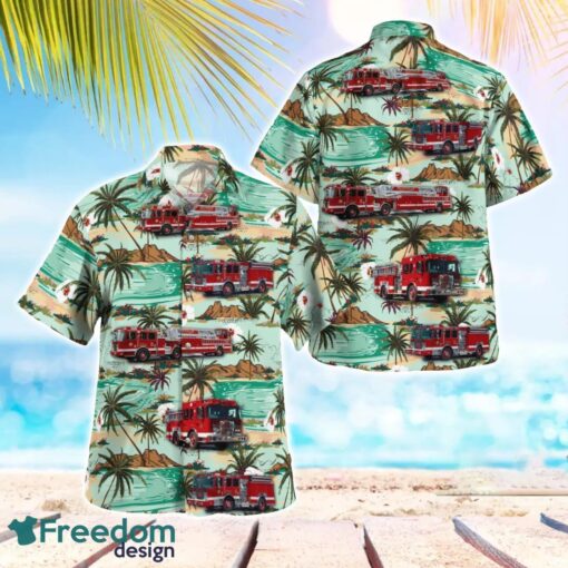 Connecticut Norwalk Fire Department Hawaiian Shirt Beach Shirt Summer Holiday Gift Product Photo 1