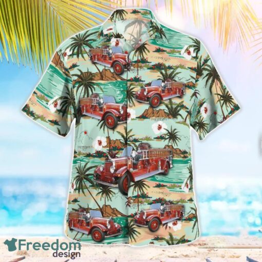 Connecticut Weston Volunteer Fire Department Old Mack Hawaiian Shirt Beach Shirt Summer Holiday Gift Product Photo 2