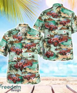 Connecticut Weston Volunteer Fire Department Old Mack Hawaiian Shirt Beach Shirt Summer Holiday Gift Product Photo 1