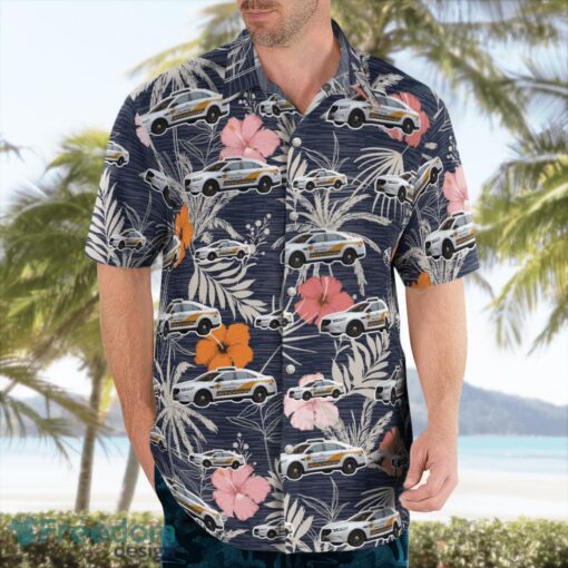 Cook County, Illinois, Cook County Sheriff Office Ford Taurus Interceptor Hawaiian Shirt Product Photo 4