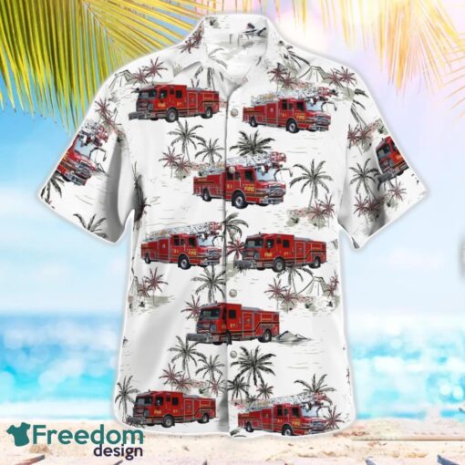 Coon Rapids MN Fire Department Beach Hawaiian Shirt Summer Gift Product Photo 3