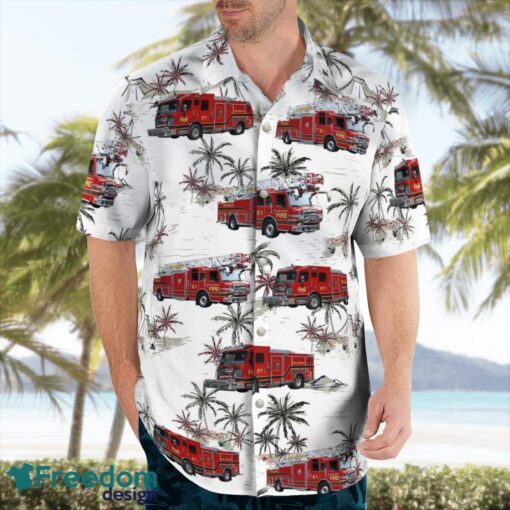 Coon Rapids MN Fire Department Beach Hawaiian Shirt Summer Gift Product Photo 4