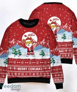 Corgi Merry Xmas Ugly Christmas Sweater 3D Printed Christmas Gift, Jumper for men and women