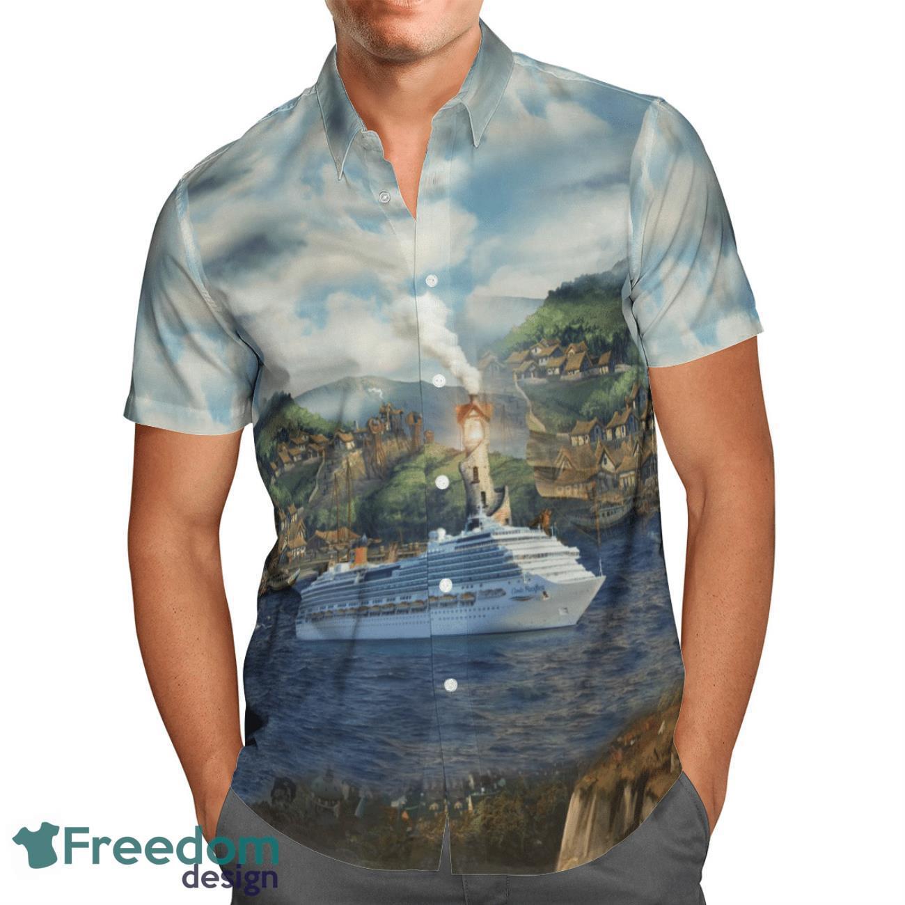 Costa Crociere Costa Pacifica Summer Hawaiian Shirt image Costa Crociere Costa Pacifica Summer Hawaiian Shirt Product Photo 2