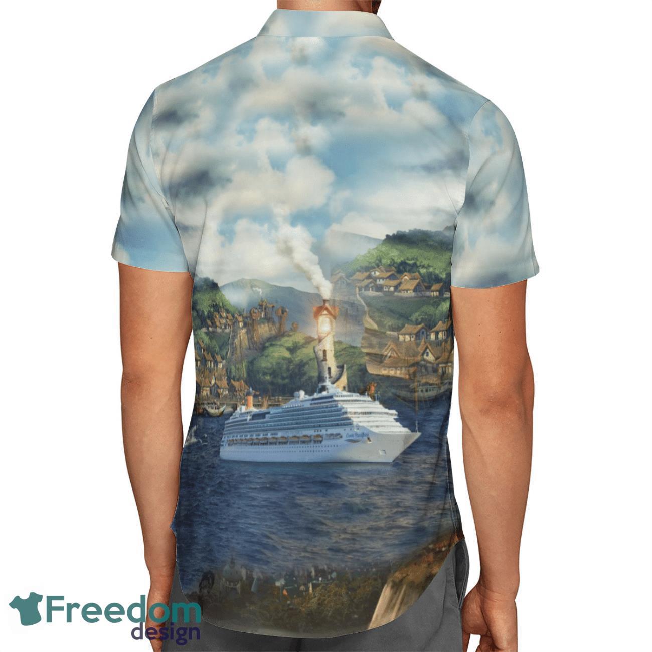 Costa Crociere Costa Pacifica Summer Hawaiian Shirt Costa Crociere Costa Pacifica Summer Hawaiian Shirt Product Photo 3