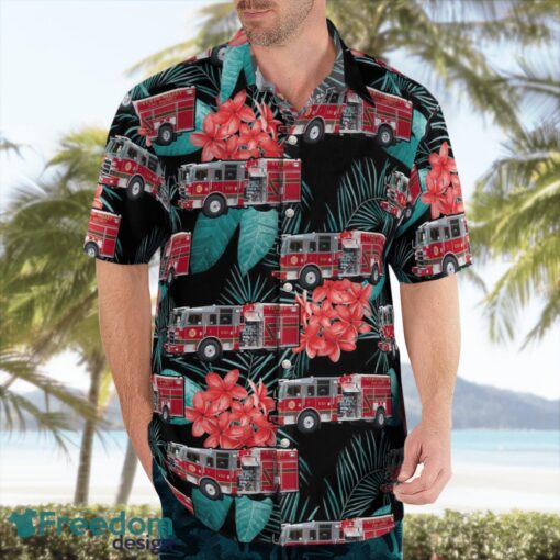 Cottonwood, Arizona, Verde Valley Fire District Hawaiian Shirt Product Photo 4