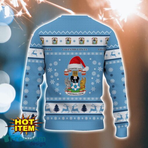 Coventry City F.C 3D Ugly Christmas Sweater All Over Printed Sweater Christmas Gift Product Photo 3