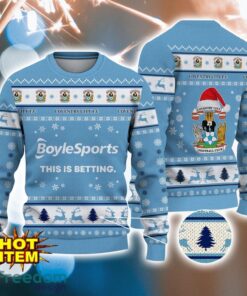 Coventry City F.C 3D Ugly Christmas  Sweater For Men And Women Sport Fans