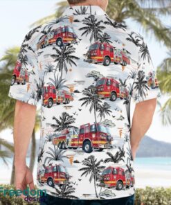 Coweta County Fire Rescue 3D Summer Aloha Hawaiian Shirt Product Photo 1