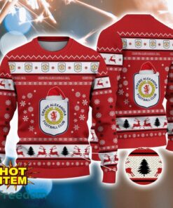 Crewe Alexandra 3D Ugly Christmas  Sweater For Men And Women Sport Fans