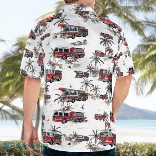 Croton Falls, Westchester County, New York, Croton Falls Fire Department Hawaiian Shirt Product Photo 2